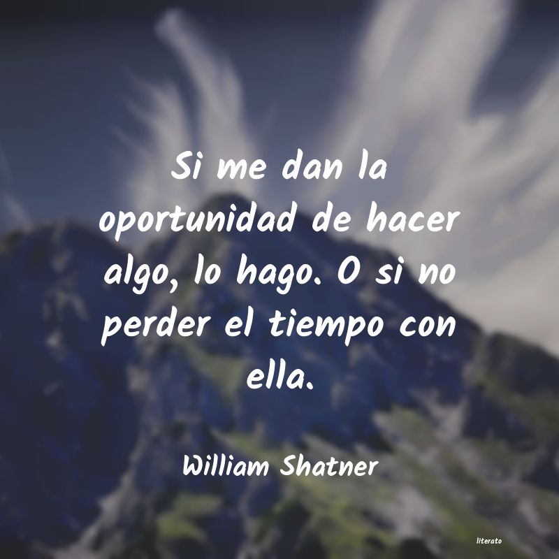 Frases de William Shatner