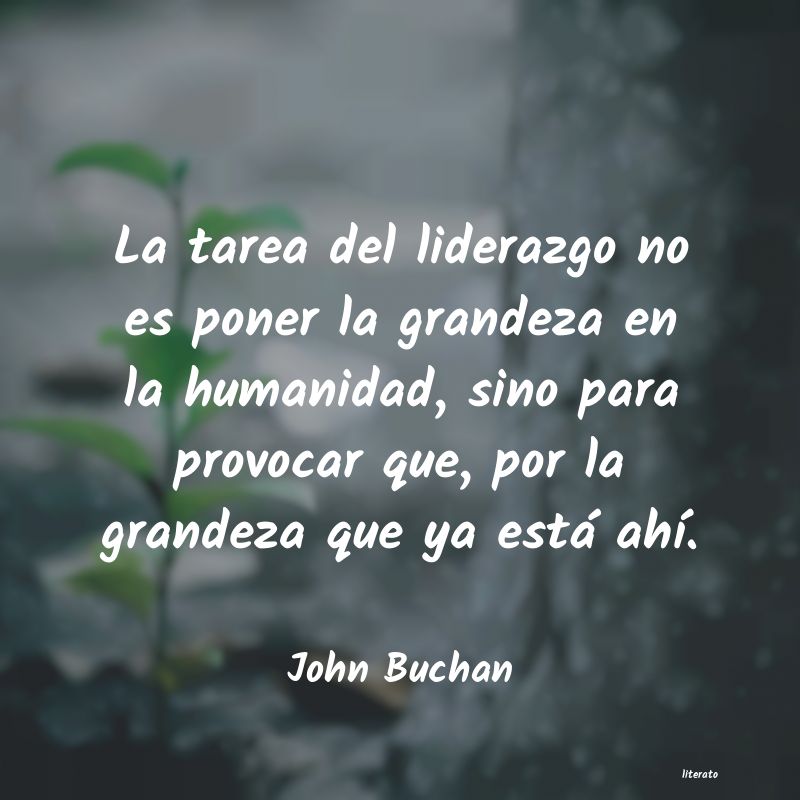 frases de John Buchan