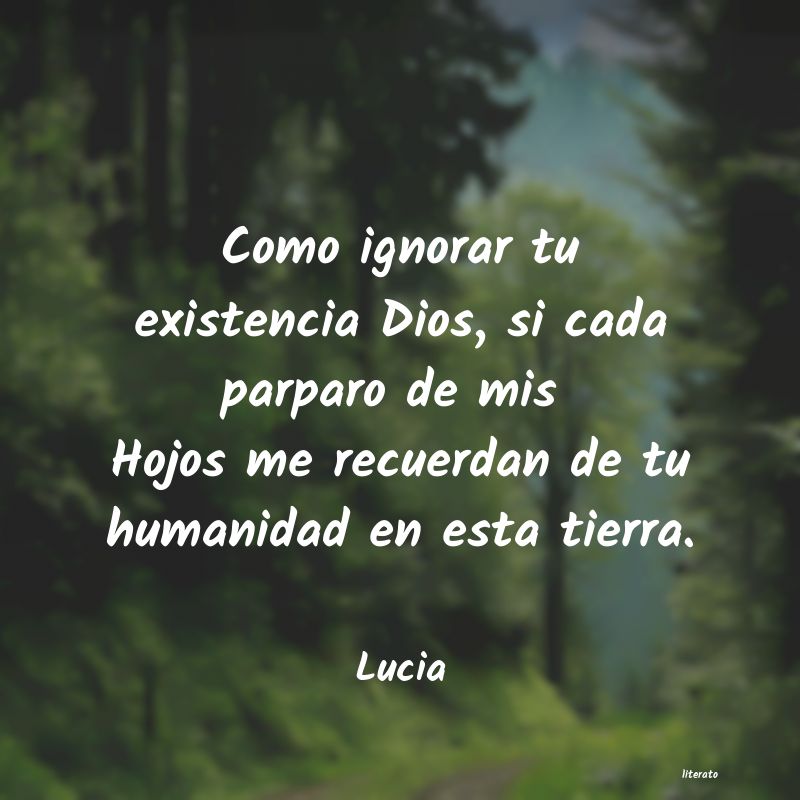 frases de Lucia
