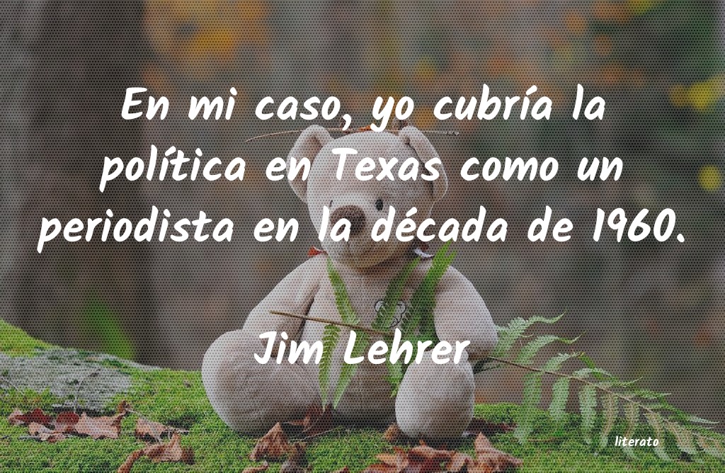 frases de Jim Lehrer