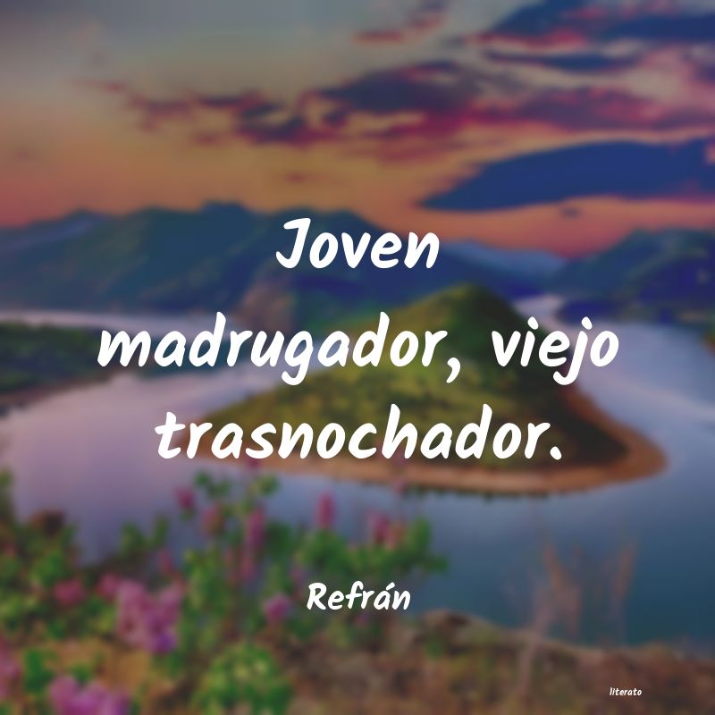 frases de Refrán