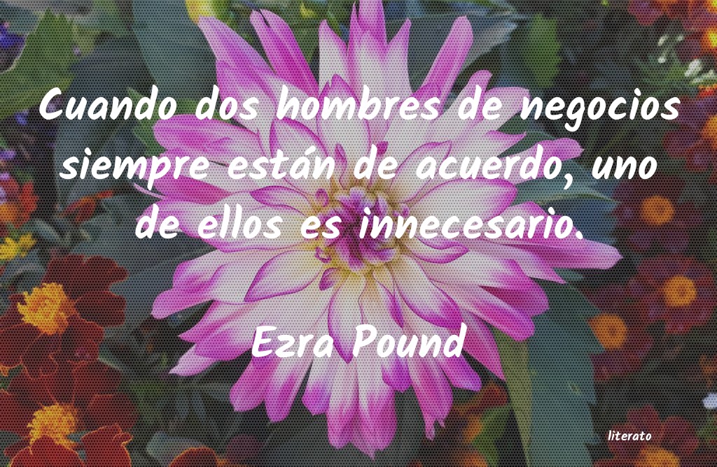 Frases de Ezra Pound