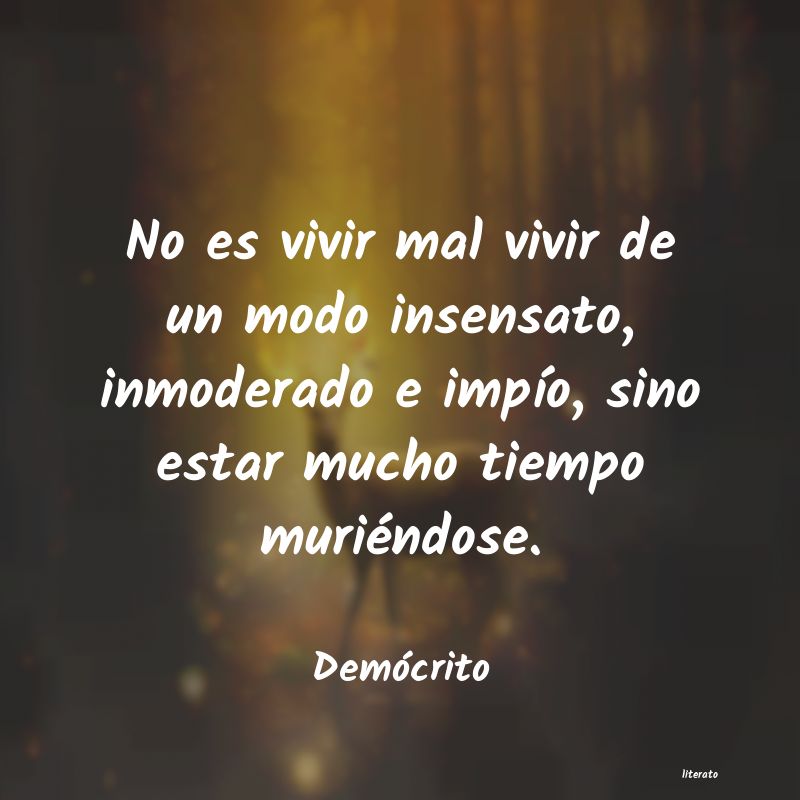 frases de Demócrito