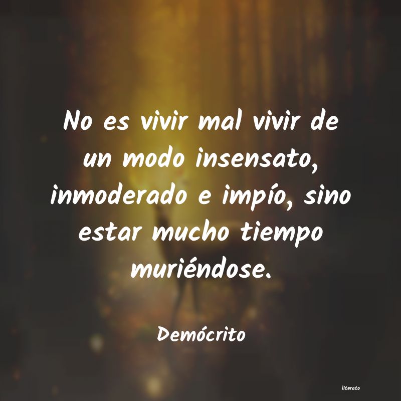 Frases de Demócrito