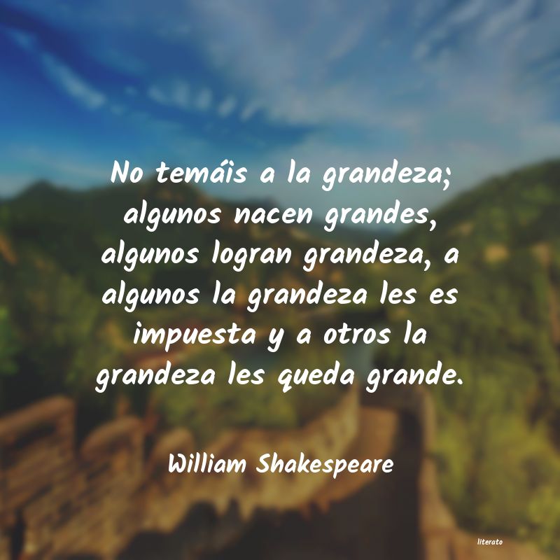 Frases de William Shakespeare