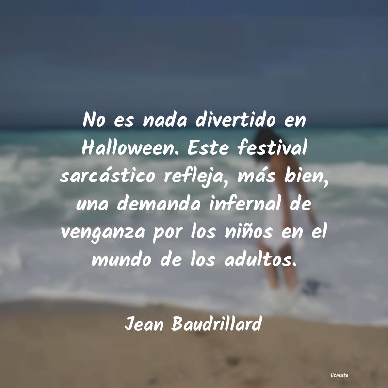 Frases de Jean Baudrillard