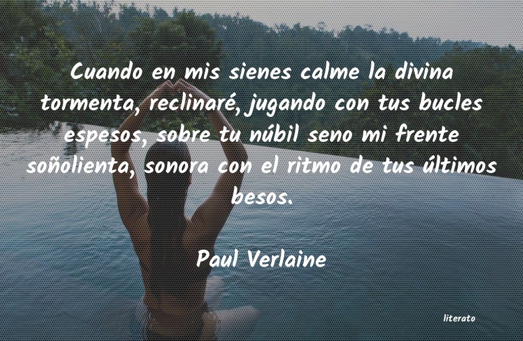 frases de Paul Verlaine