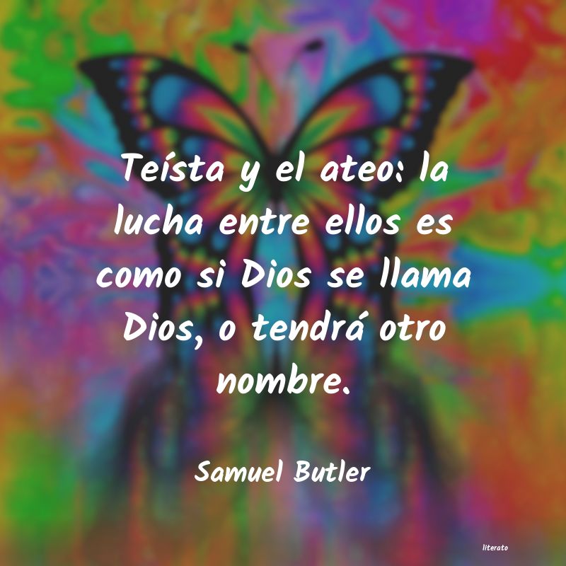 Frases de Samuel Butler