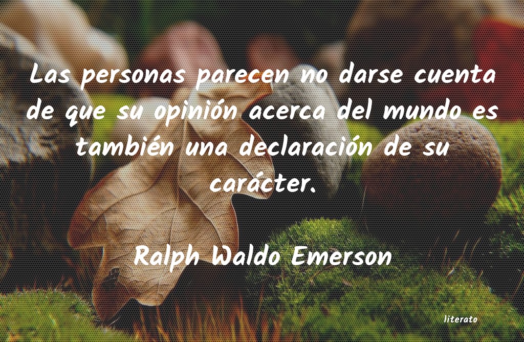 Frases de Ralph Waldo Emerson