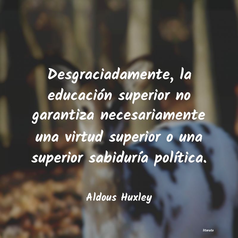 frases de Aldous Huxley