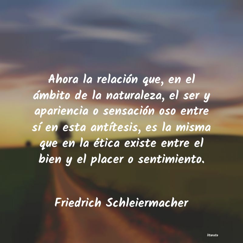 Frases de Friedrich Schleiermacher