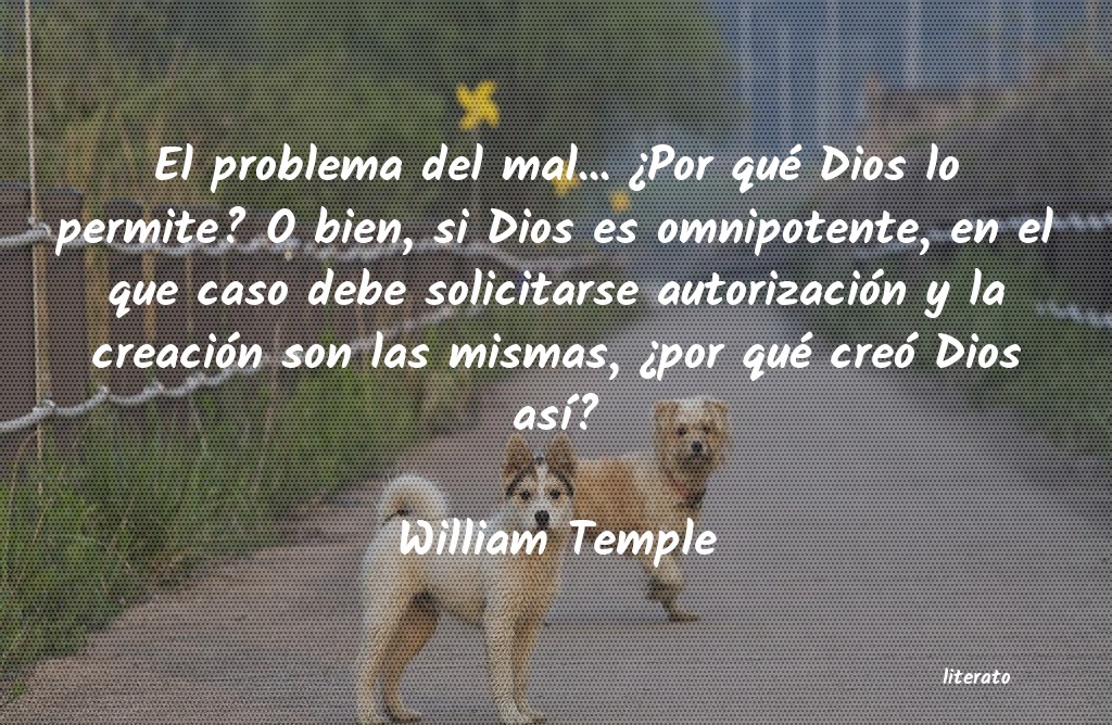 Frases de William Temple