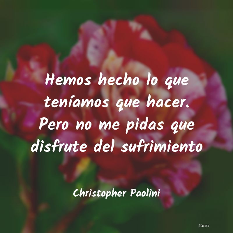 Frases de Christopher Paolini