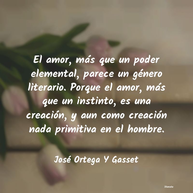 Frases de José Ortega Y Gasset