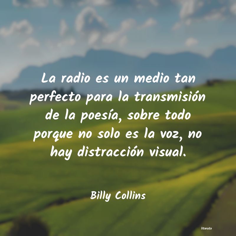 frases de Billy Collins