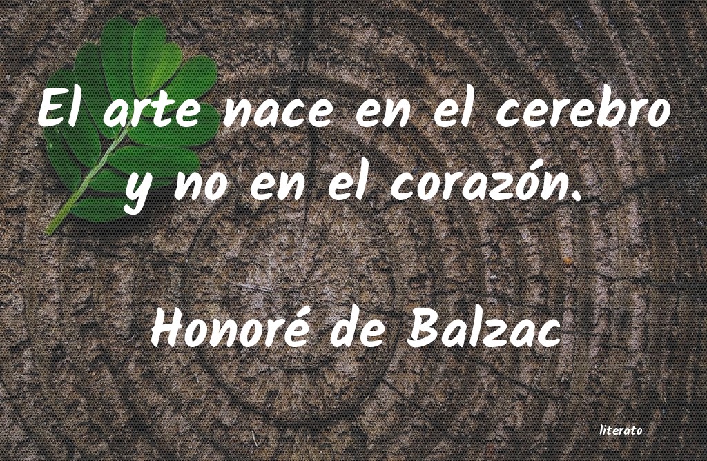 Frases de Honoré de Balzac