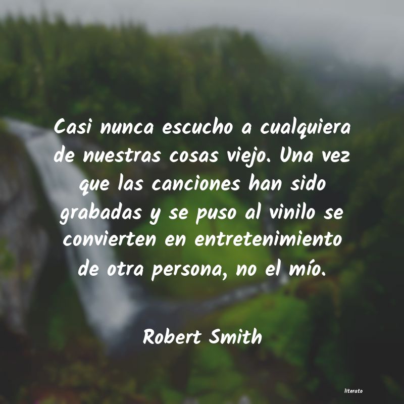 Frases de Robert Smith