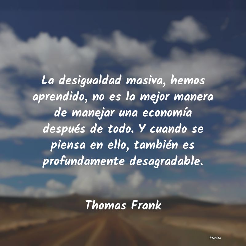 Frases de Thomas Frank