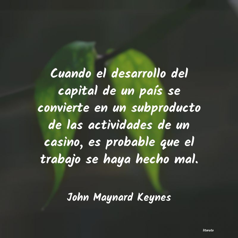 Frases de John Maynard Keynes