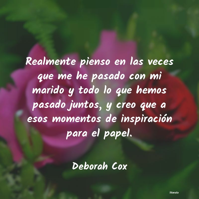 frases de Deborah Cox
