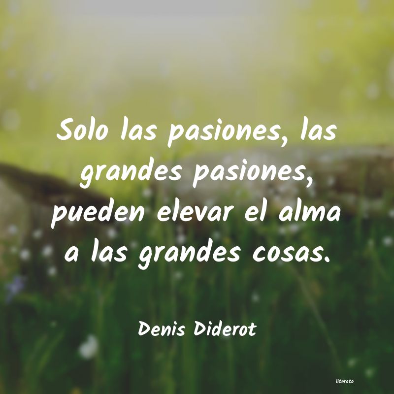 Frases de Denis Diderot