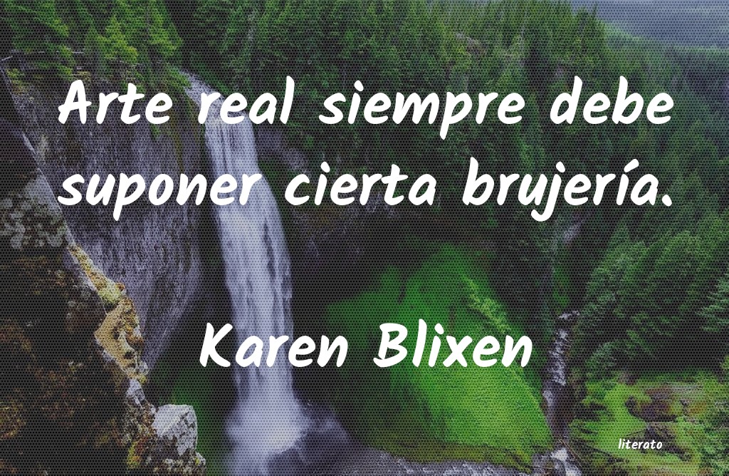 Frases de Karen Blixen