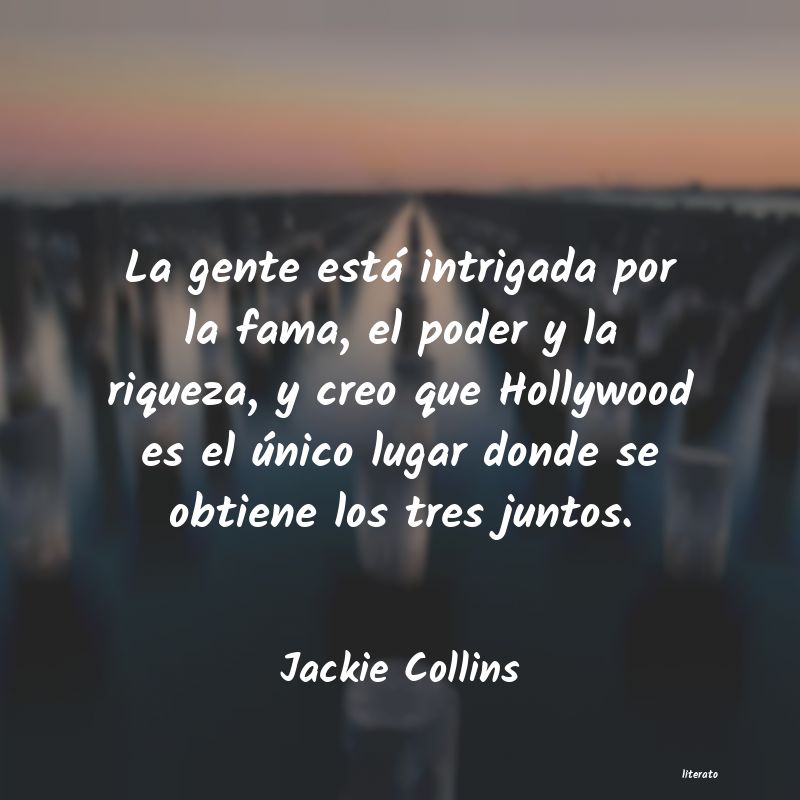frases de Jackie Collins