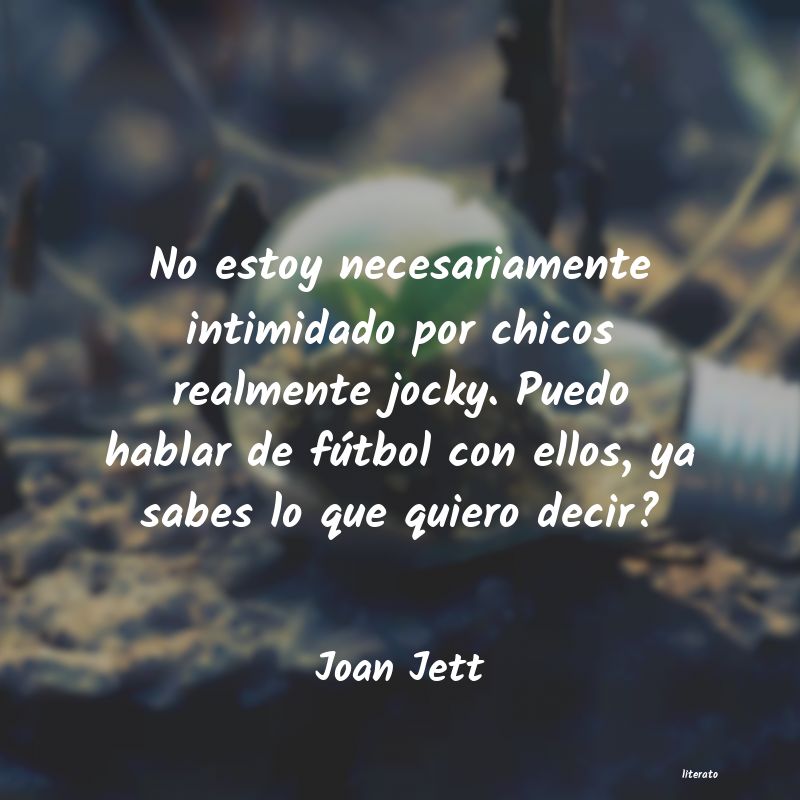 Frases de Joan Jett