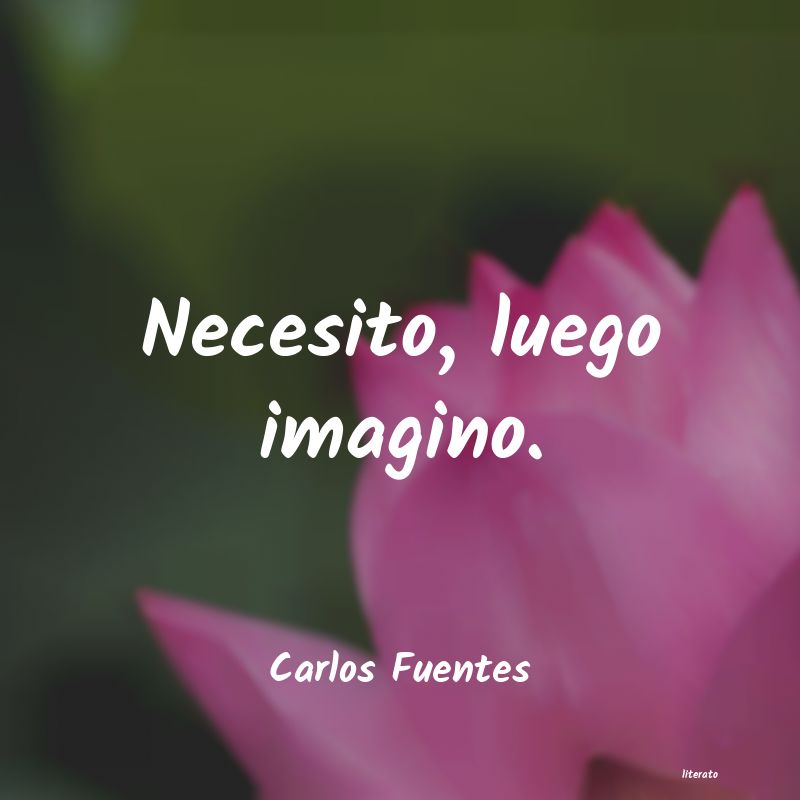 frases de Carlos Fuentes