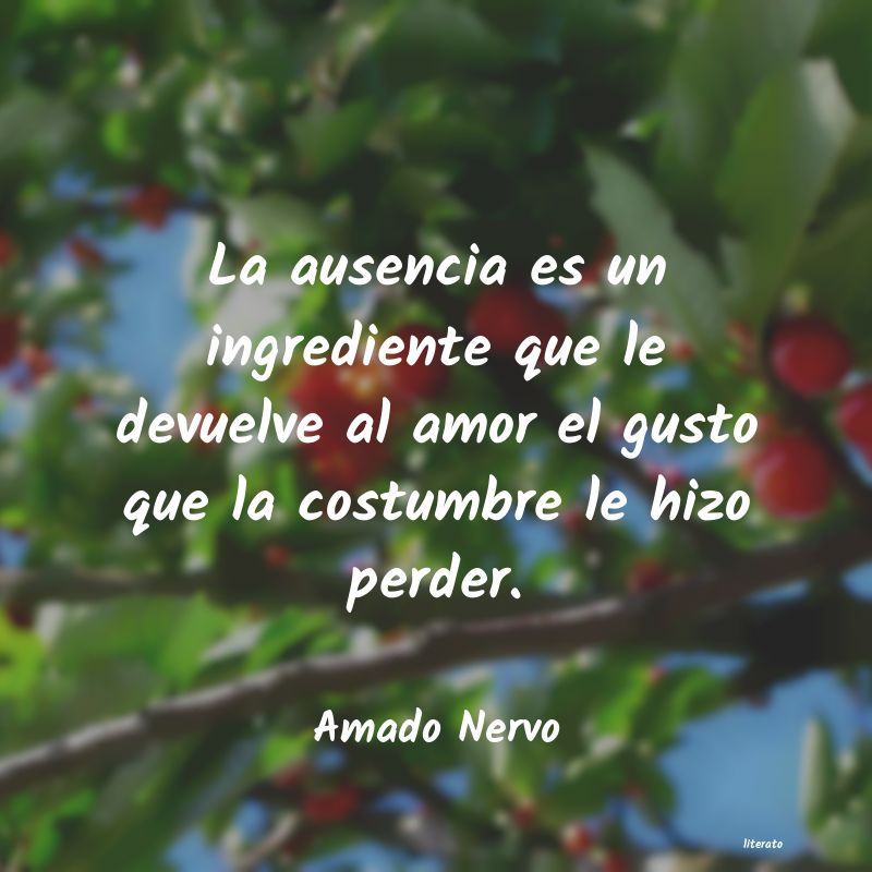 frases de Amado Nervo