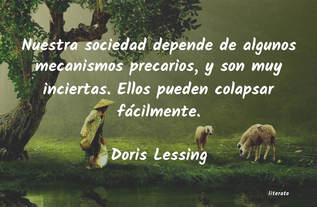 Frases de Doris Lessing