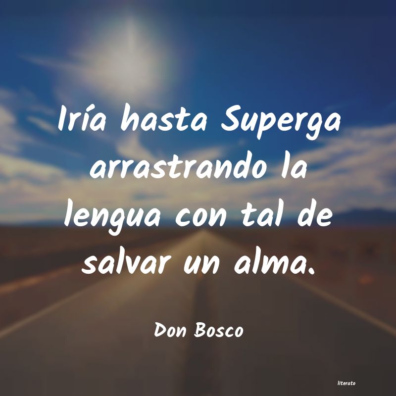 Frases de Don Bosco