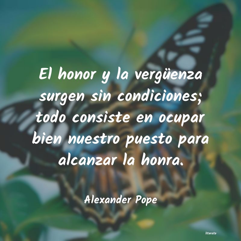 Frases de Alexander Pope