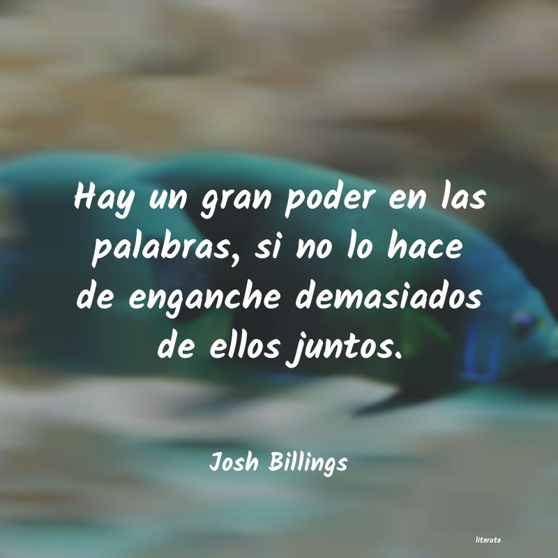 Frases de Josh Billings