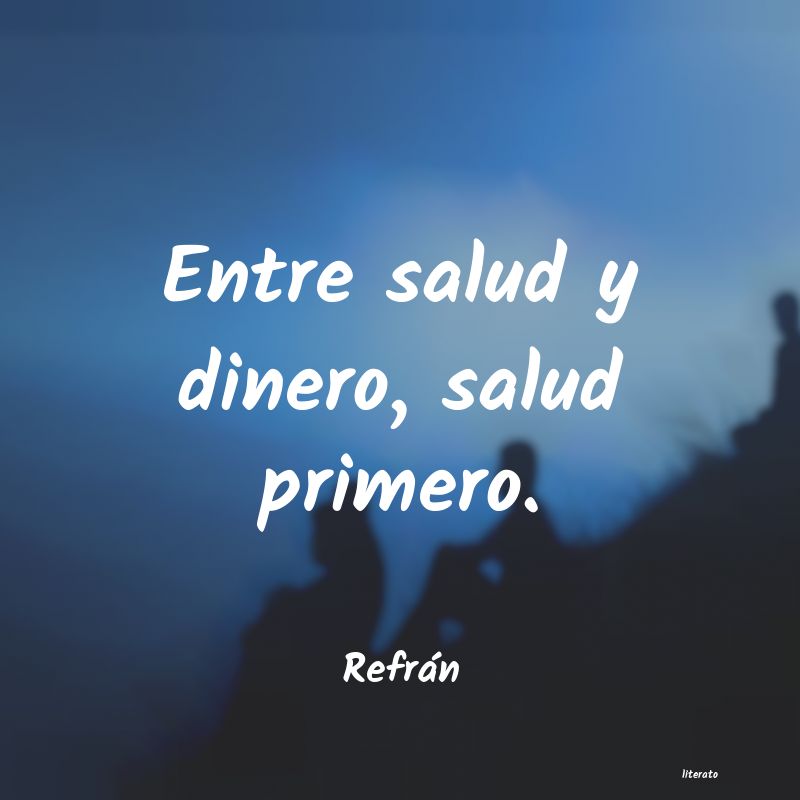 Frases de Refrán