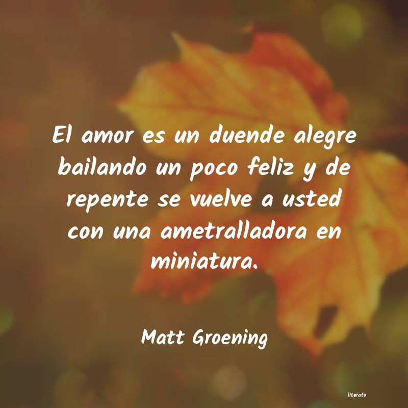 Frases de Matt Groening