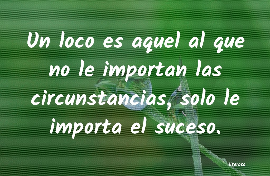 pensamiento el loco