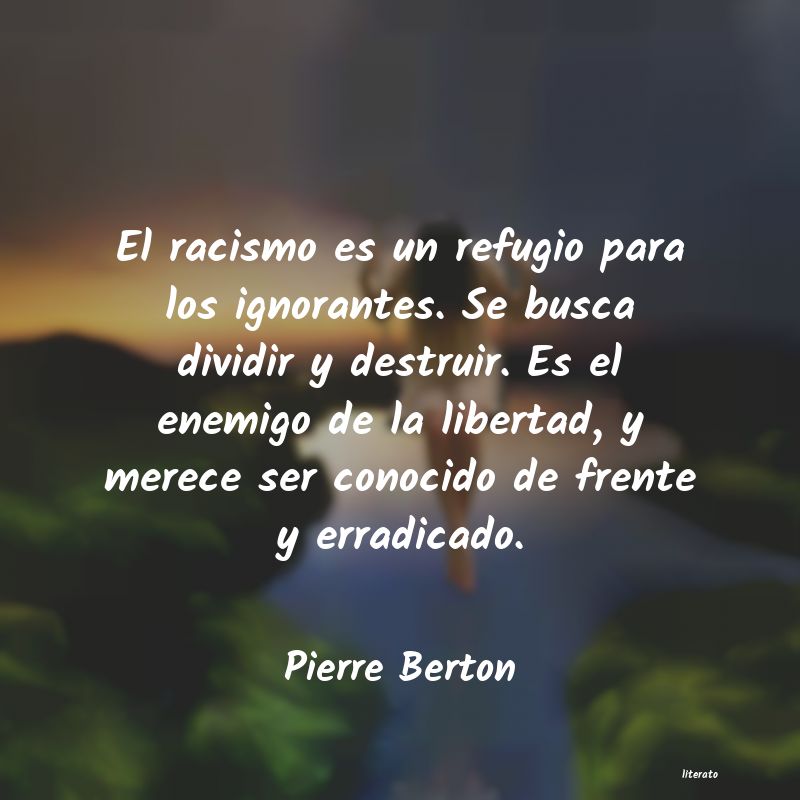 Frases de Pierre Berton