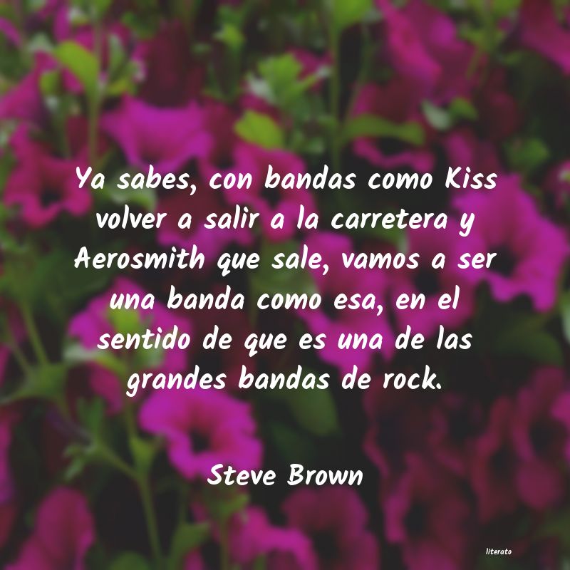 Frases de Steve Brown