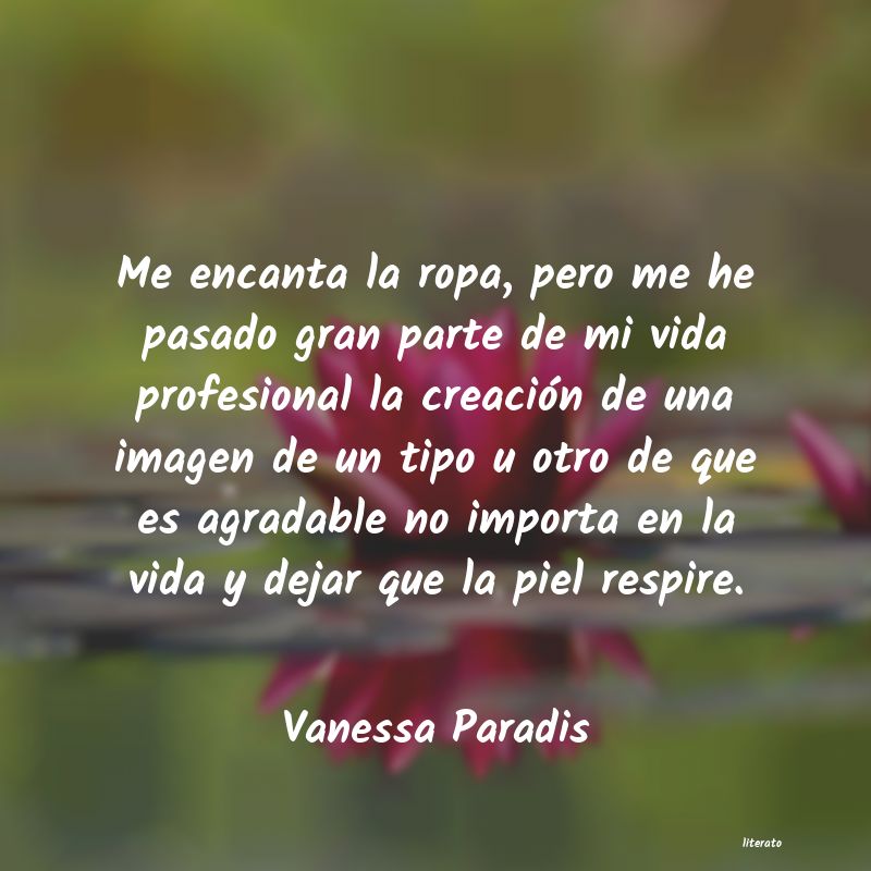 frases de Vanessa Paradis