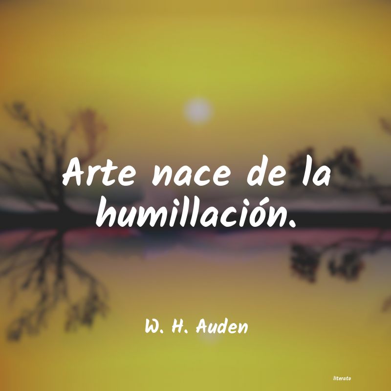 frases de W. H. Auden