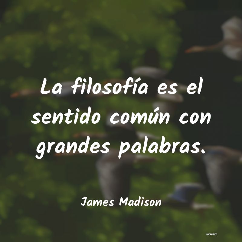 frases de James Madison