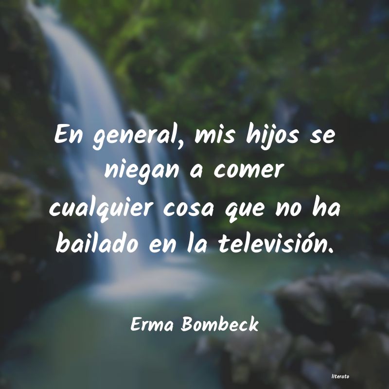 frases de Erma Bombeck