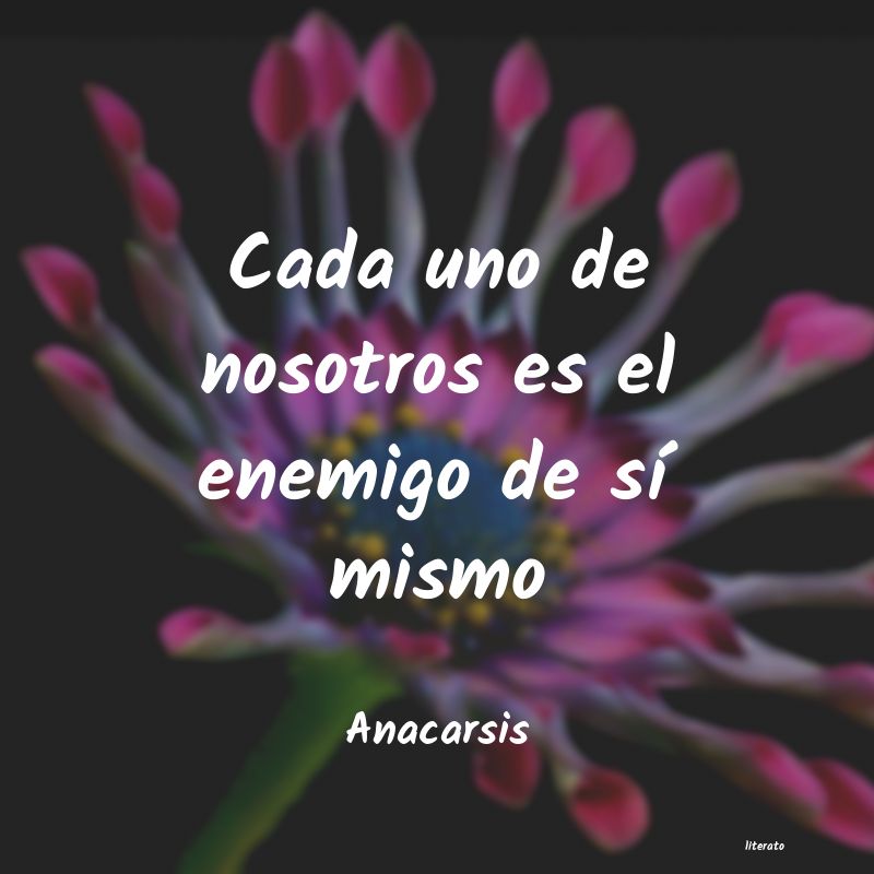 frases de Anacarsis