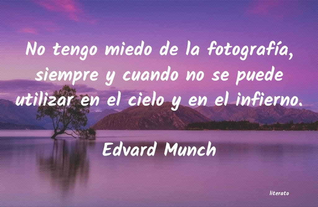 frases de Edvard Munch