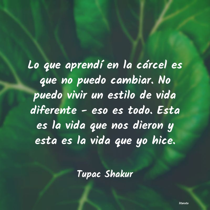 Frases de Tupac Shakur