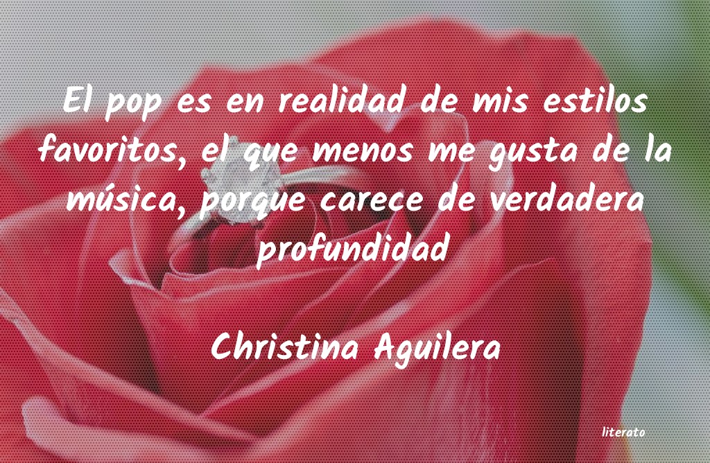 Frases de Christina Aguilera