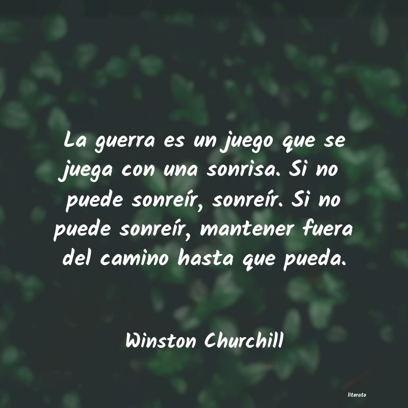 frases de Winston Churchill