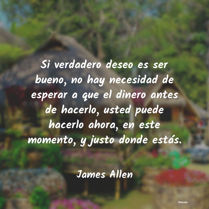 Frases de James Allen