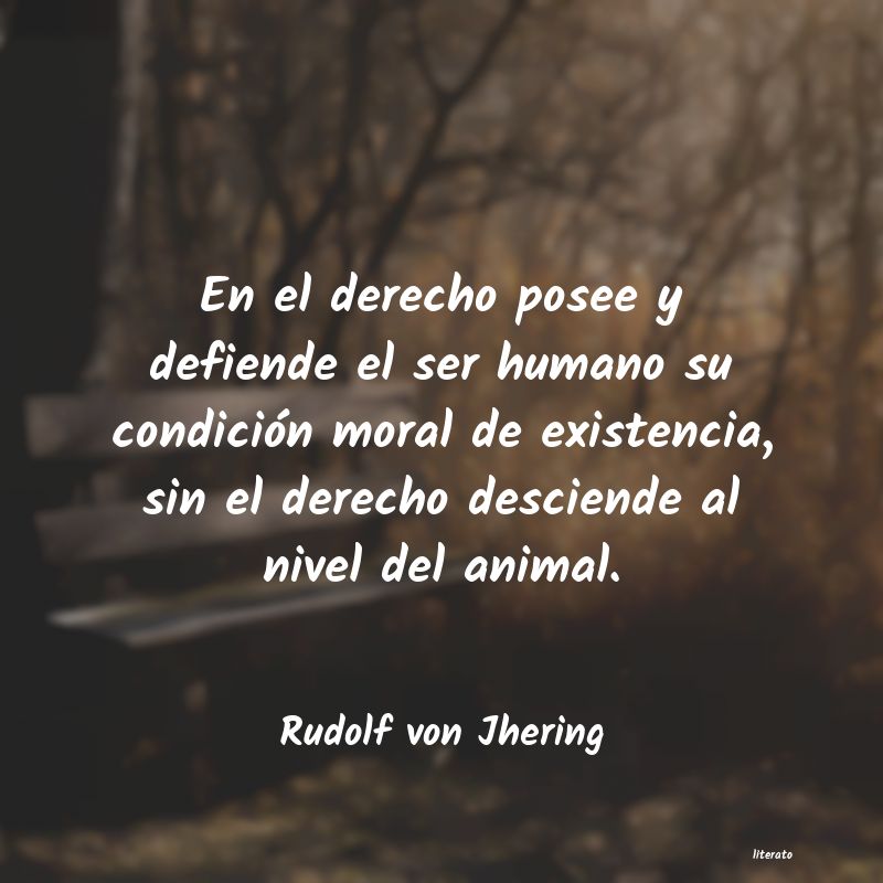 Frases de Rudolf von Jhering